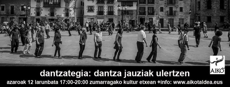 Dantzategia Zumarragan: dantza jauziak ulertzen