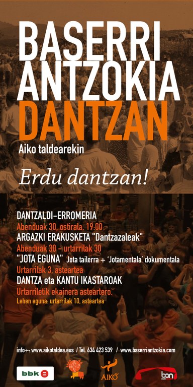Derioko Baserri Antzokia Aiko Taldearekin dantzan 