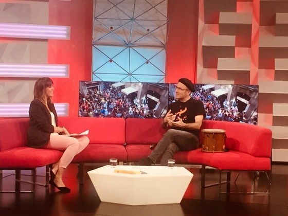 ETB: Sabin Bikandiri elkarrizketa Ahoz Aho saioan 