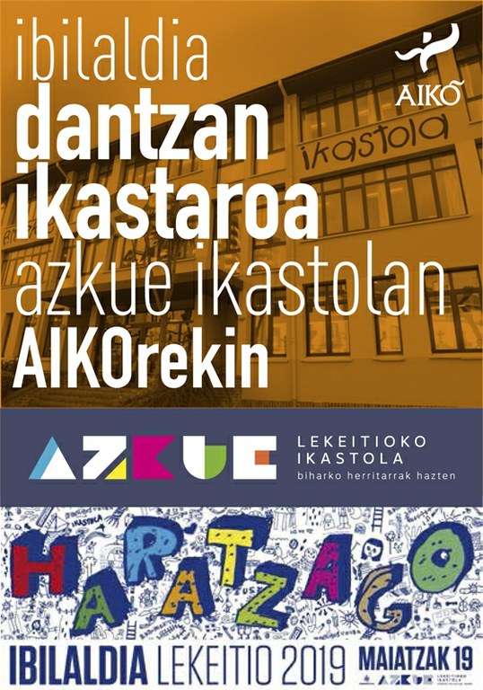 Ibilaldia dantzan ikastaroa Azkue ikastolan AIKOrekin