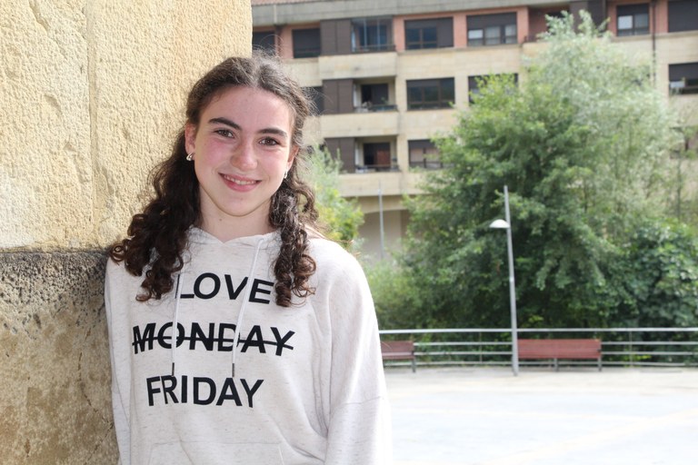 Irati Jaio: "Aitak esaten zidan Iurretan sanmigeletan egin arte dantza, ez zarela dantzari" Irati Jaio: "Aitak esaten zidan Iurretan sanmigeletan egin arte dantza, ez zarela dantzari"