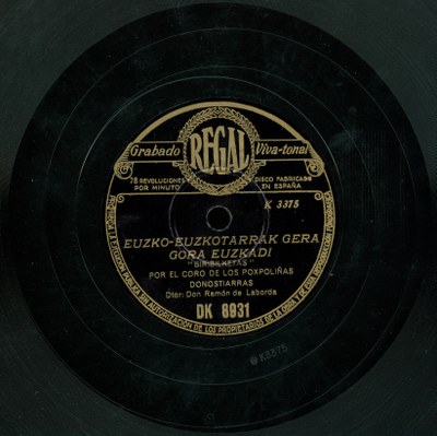 Diskoa Euzkotarrak gera Diskoa Euzkotarrak gera