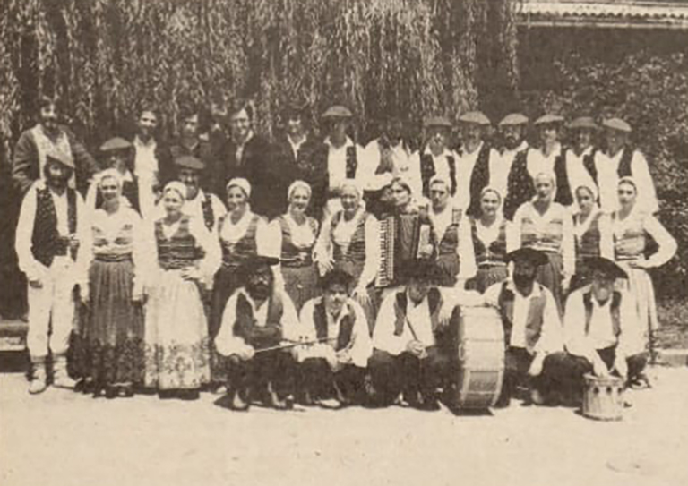 Argiako dantzariak 1980ko Zagreb-eko bidaian