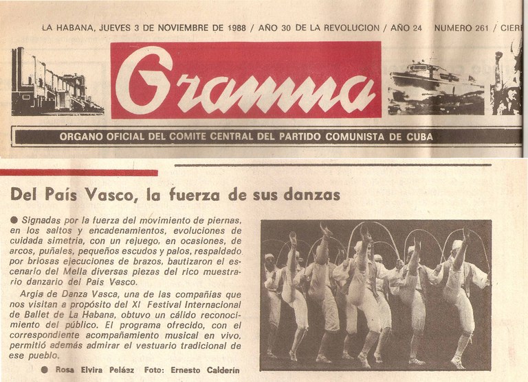 Gisellek Kubara gonbidatu gintuenekoa