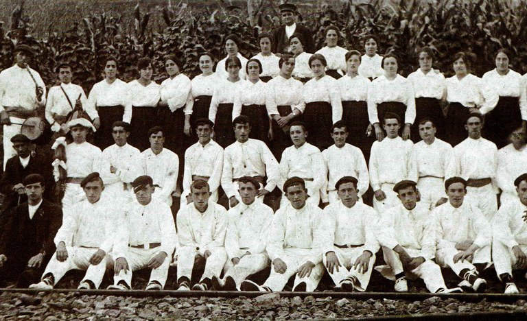 Leitzako dantzariak 1920 hamarkada