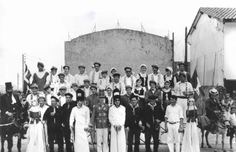 Lasako 1970 urteko Kabalkada. Irudia: Kanaldude