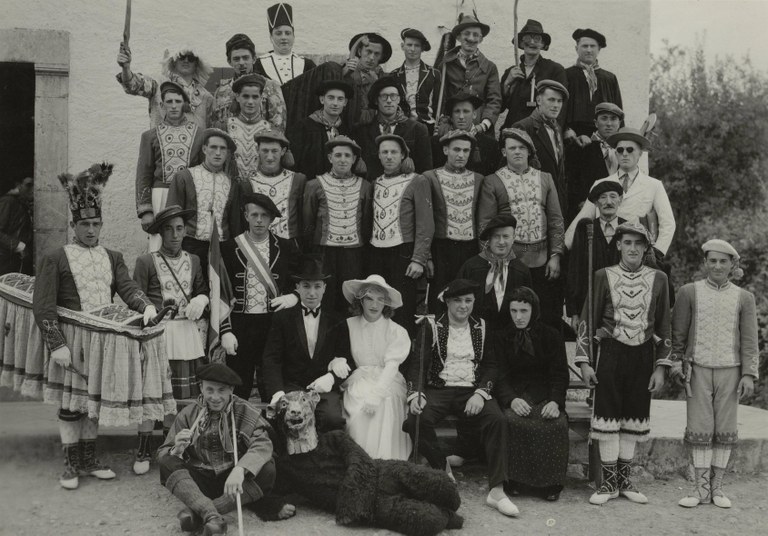 Maskaradak Barkoxe 1954