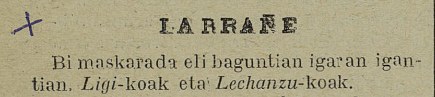 Euskalduna egunkaria 1913-01-12 Maskaradak Larrainen