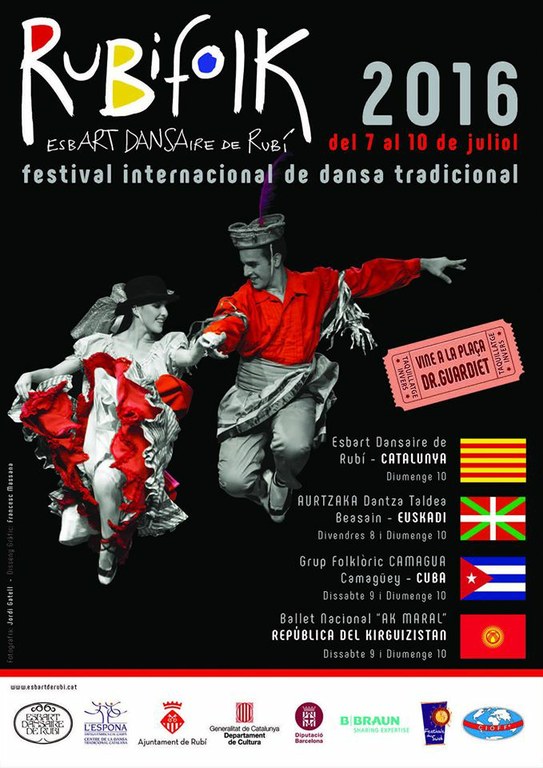 Dansàneu, Rubifolk eta Donostia 2016 hiru astetan