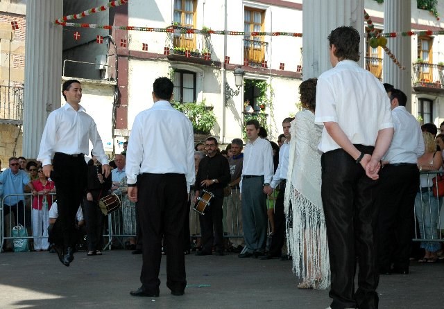 Joseba gogoan Ordiziako jaietan