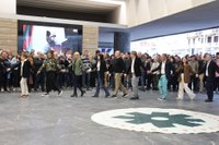 Eskuz eta aurreskuz lotzen da Aberri Egunaren soka Eskuz eta aurreskuz lotzen da Aberri Egunaren soka