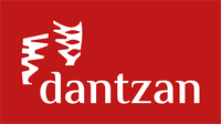 Dantzan logo hondo gorria.