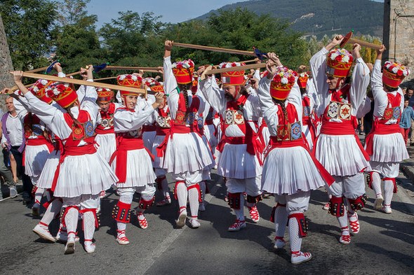 Sanfermin Aldapakoaren ezpata-dantza 2017-07