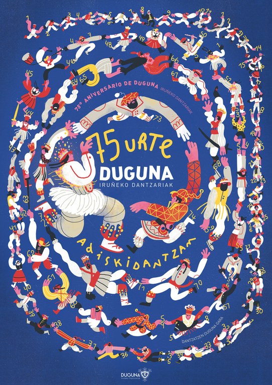 75. urte, adiskidantzan