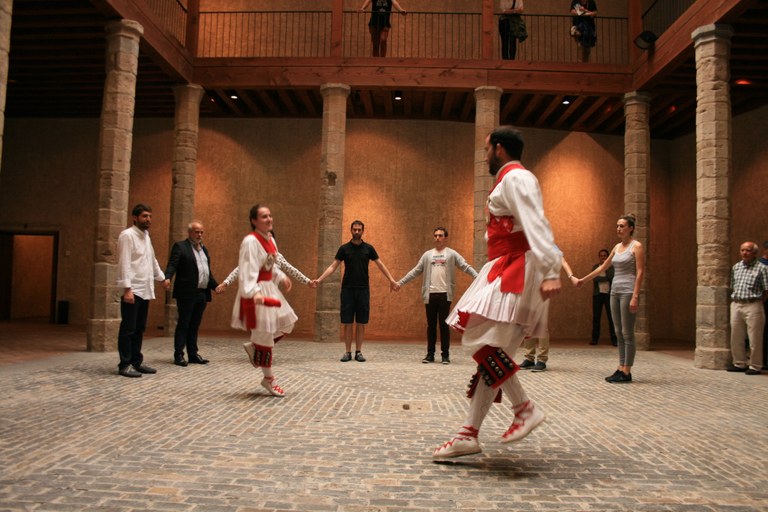 Soka erakusketaren inaugurazioa Iruñean Soka erakusketaren inaugurazioa Iruñean