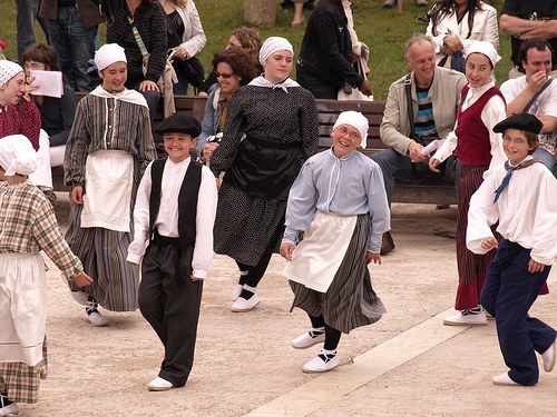 Dantzari txikien eguna Berriozarren