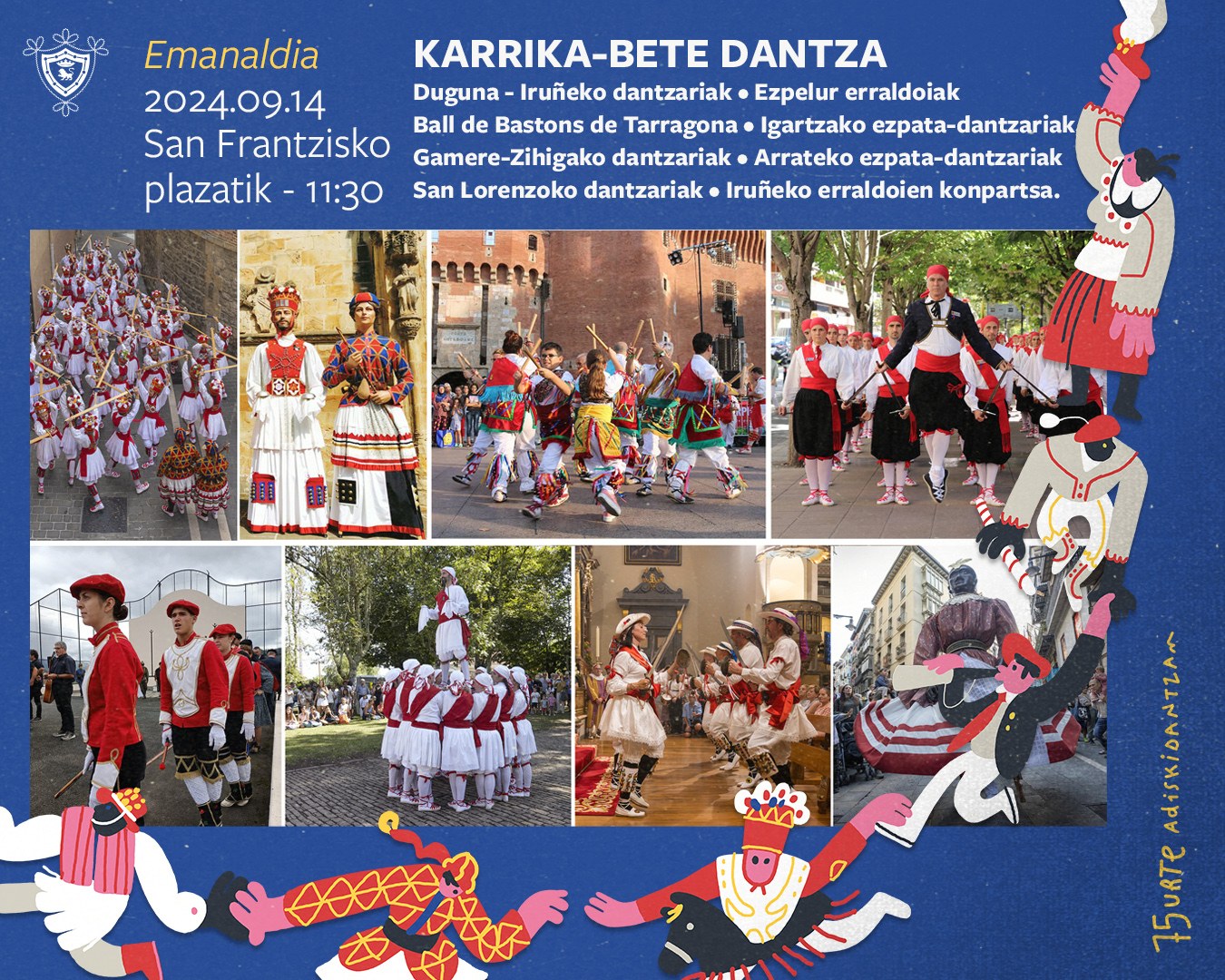 Karrika-inguru erraldoia, 75. urteurrena ospatzeko
