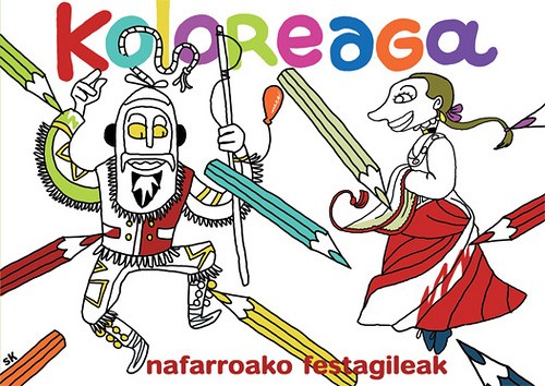 Koloreaga: Nafarroako festagileak Koloreaga: Nafarroako festagileak