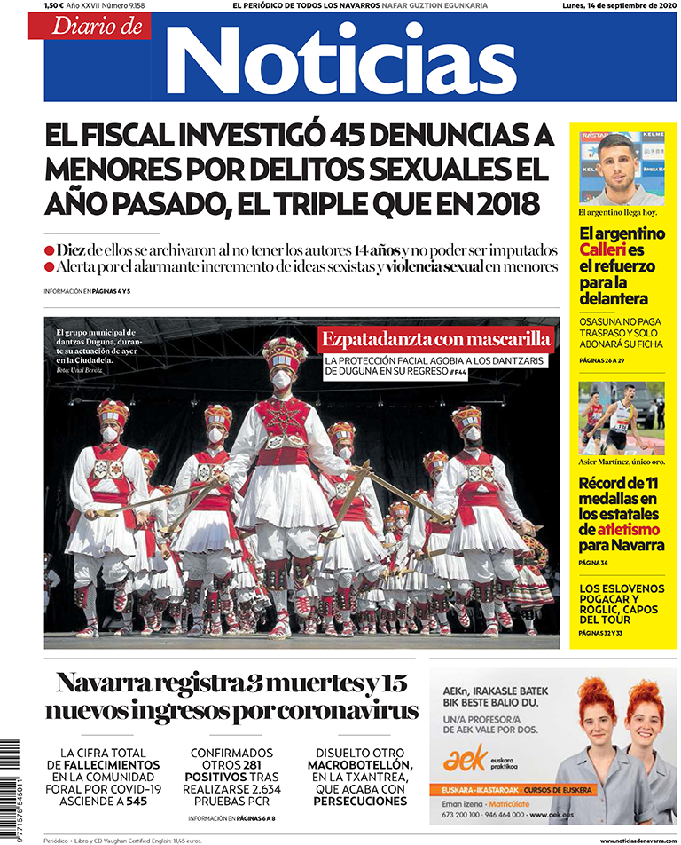 Diario de Noticias 2020-09-14