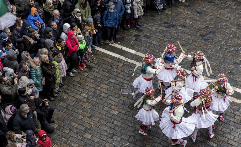 2017ko Sansaturninon ere, trokeo-dantzak