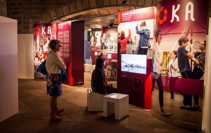 Soka erakusketa Iruñean, Sanfermin bezpera arte