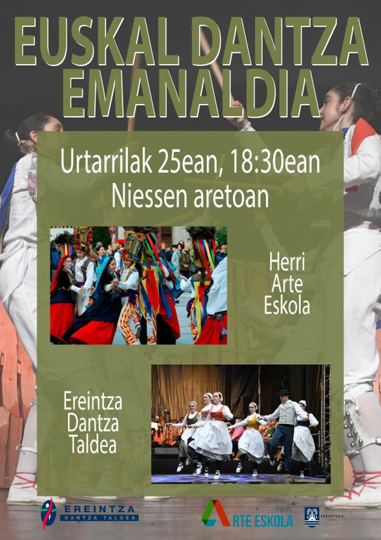 Ereintza eta Herri Arte Eskolaren arteko emanaldia