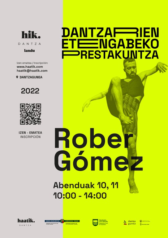 Hik Dantza Landu 2022: Rober Gómez