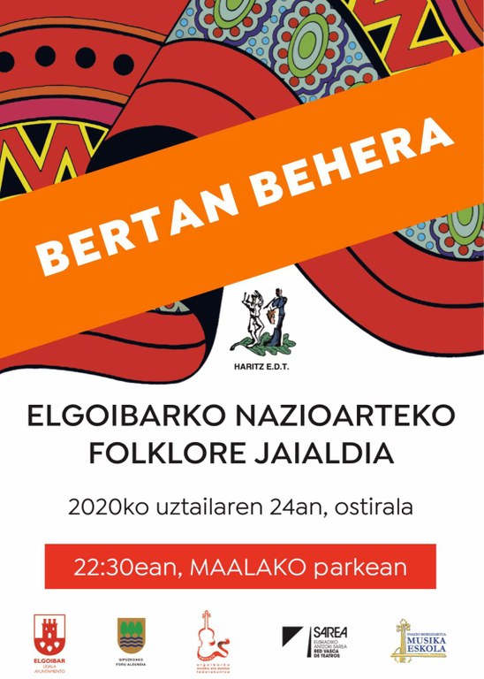 Elgoibarko Nazioarteko Folklore Jaialdia bertan behera Elgoibarko Nazioarteko Folklore Jaialdia bertan behera