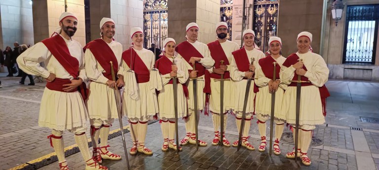 Gipuzkoako Urrezko Dominaren ezpata-dantza