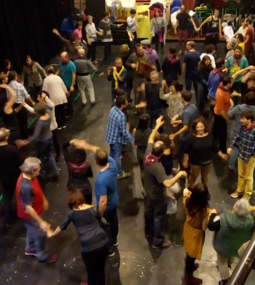 Joan Codina-rekin dantza-tailera. Espaloia kafe-antzokia (Elgeta) 2017-12-17