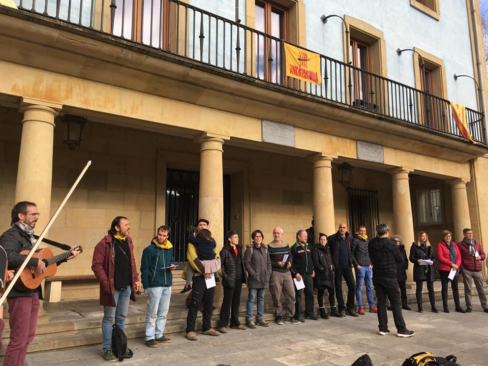 Escamot català 2019 Elgeta plazan Escamot català 2019 Elgeta plazan