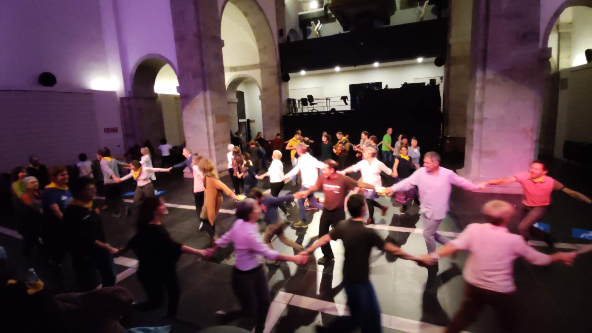 Escamot català Bergarako Seminarixoan 2022-12-10