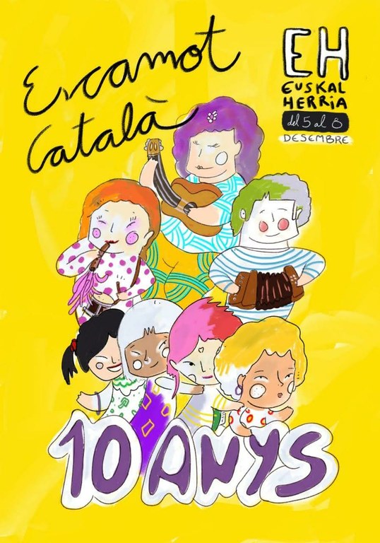 Escamot catala 2024: hamargarrenez Euskal Herrira