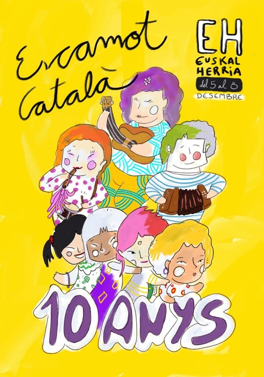 Escamot catala 2024: hamargarrenez Euskal Herrira