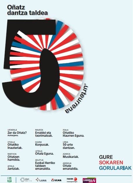 Oñatiko Oñatz dantza taldearen 50. urteurrena