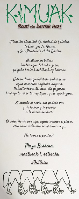 Indarra Euskal Kultur Elkartea, 40 urtez Gasteizko ihauteriak musikaz eta dantzaz blaitzen