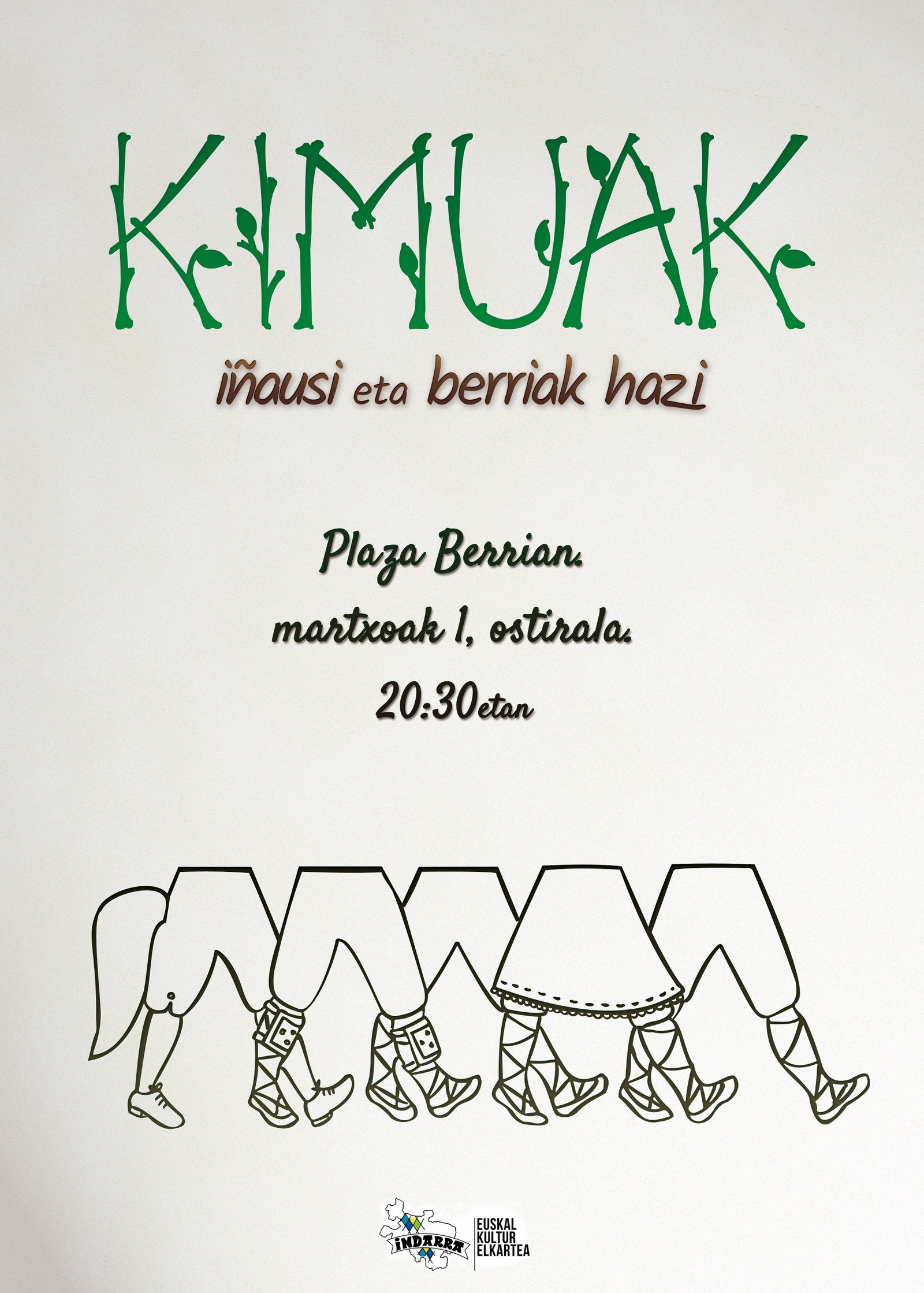 Kimuak, Iñausi eta berriak hazi