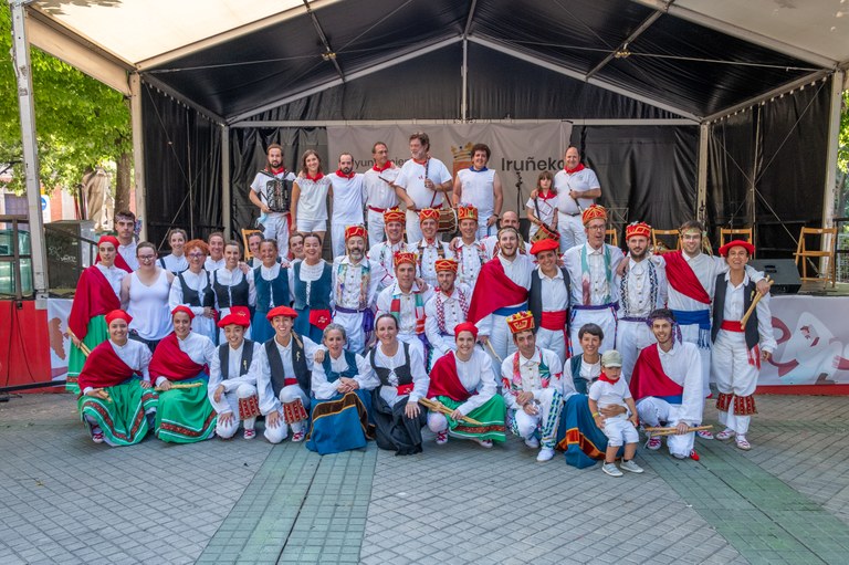 2022ko Sanferminak Iruña Taldean 2022ko Sanferminak Iruña Taldean