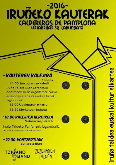 Iruñeko Kauterak kartela