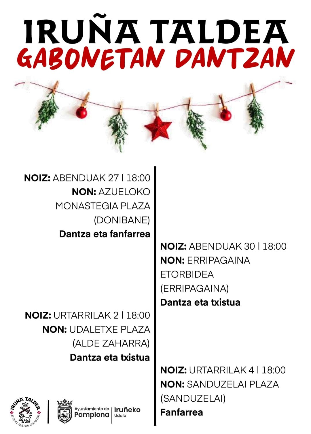 Emanaldiz betetako Eguberriak
