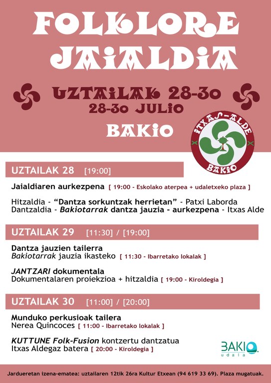 Bakioko Folklore Jaialdia