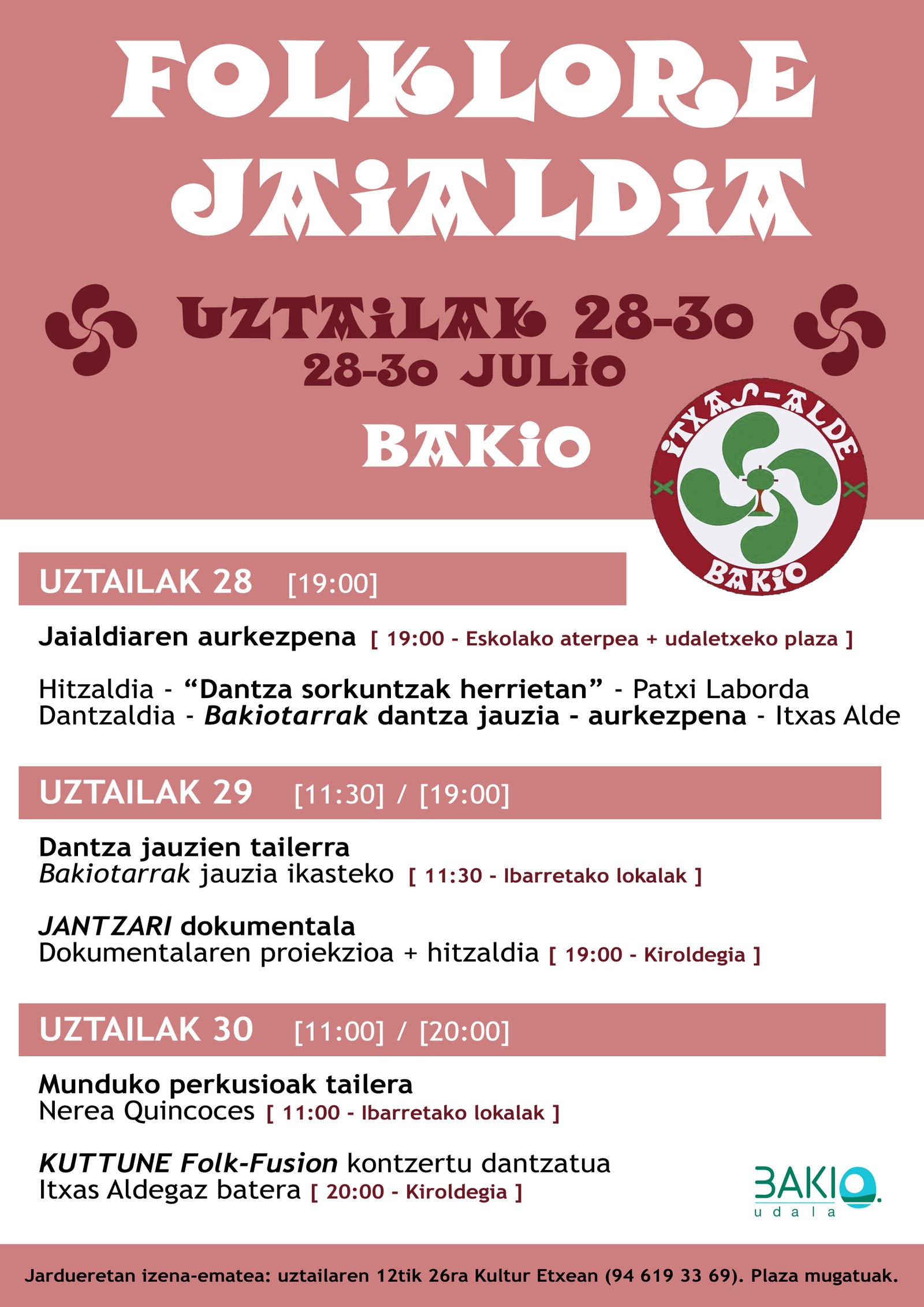 Bakioko Folklore Jaialdia