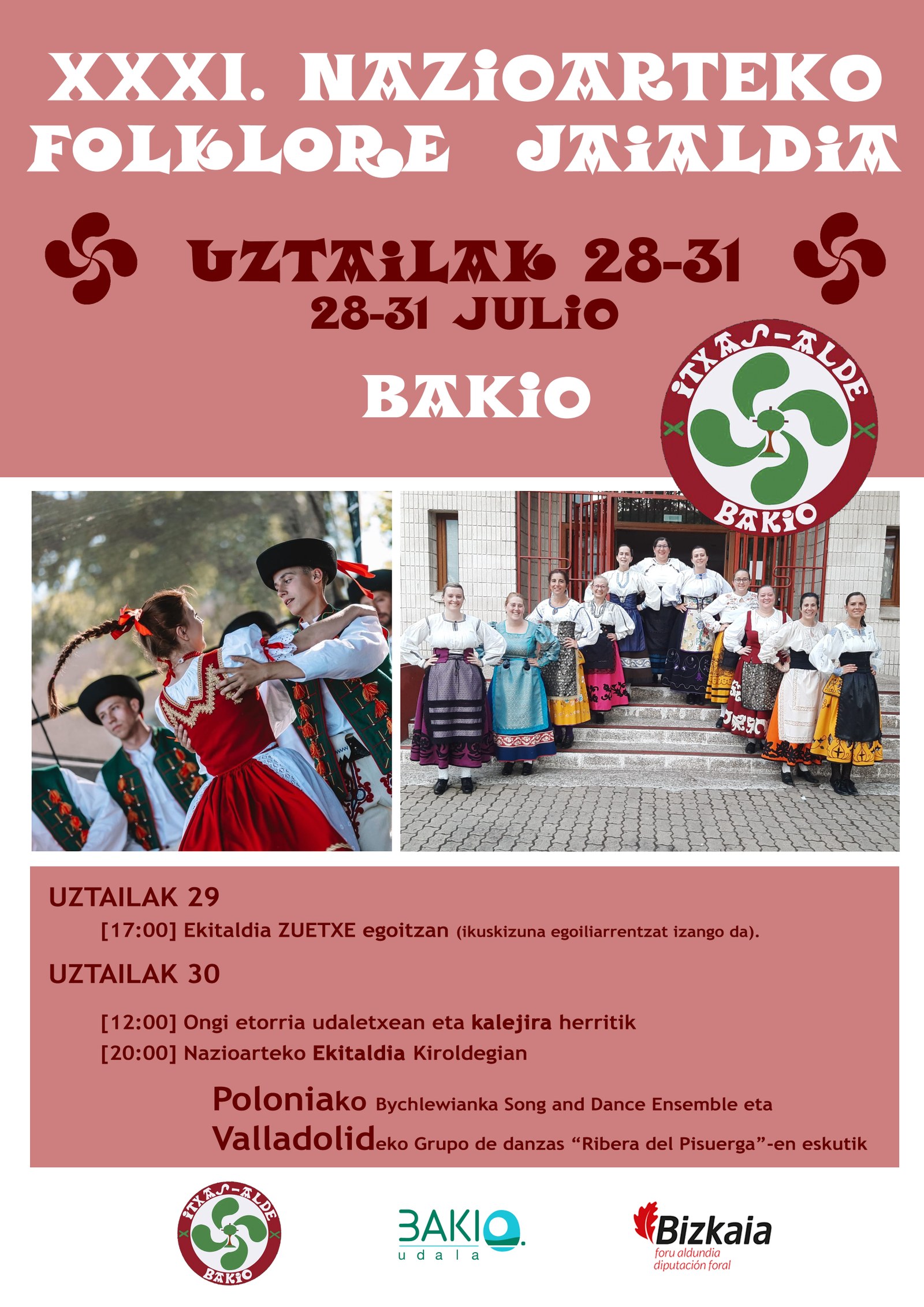 Bakioko XXXI. Nazioarteko Folklore Jaialdia