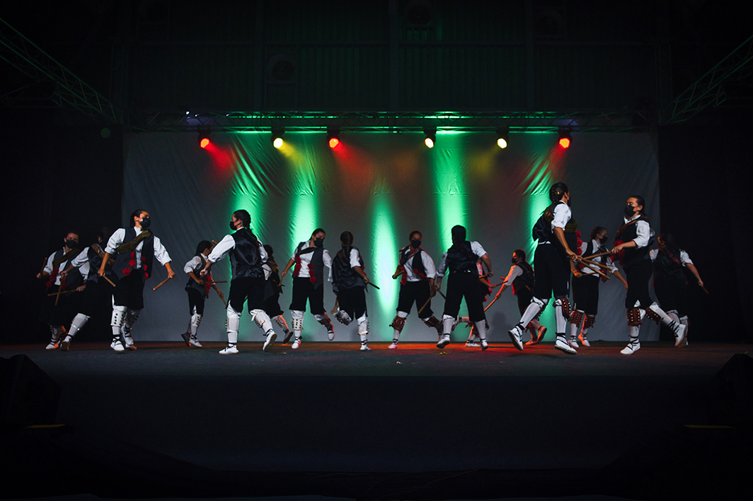 Baskonia ikuskizuna. Gallur-eko paloteadoak. Argazkia: Edorta Zabala.