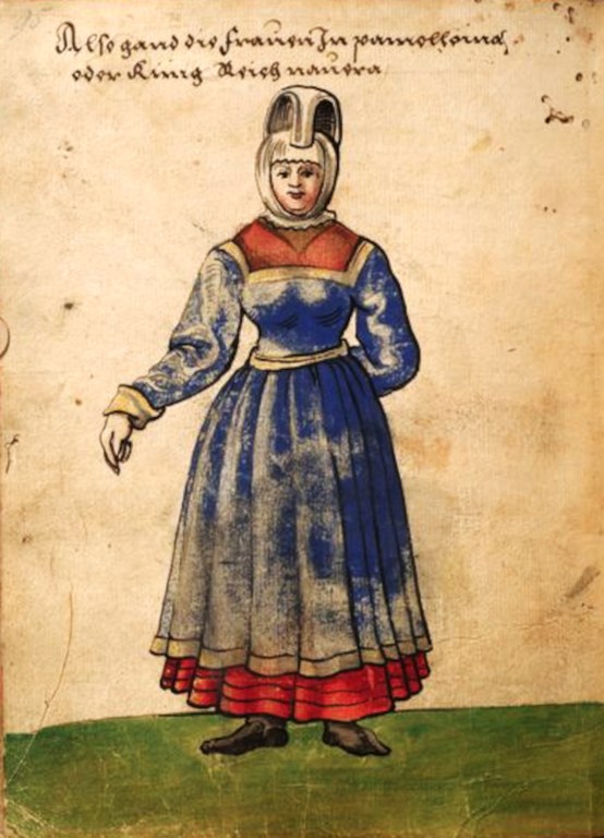 Weiditz 136 Iruñea emakume jantzia