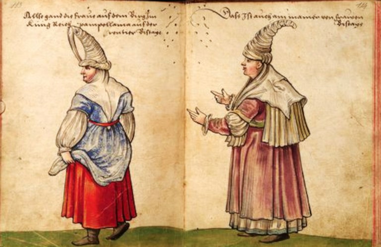 Weiditz 163 Euskal herriko emakumeen jantziak