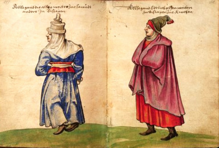 Weiditz 169 Santanderreko emakumea eta Euskal anderea