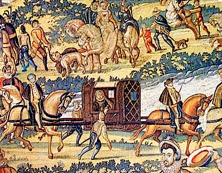 Frantziako Charles IX.ak euskal neskak 1565ean dantzan ikusi zituenekoa