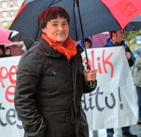Garbiñe Elizegi , Baztango alkate ohia: «Alkate joan eta mutil-dantzan ez parte hartzea ez zen aukera» Garbiñe Elizegi , Baztango alkate ohia: «Alkate joan eta mutil-dantzan ez parte hartzea ez zen aukera»