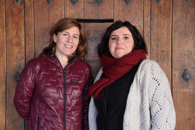 Ttiri Gorostidi eta Uxue Iñurrita, lehenengo emakume talai-dantzariak